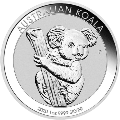 Zilveren Australian Koala munt 1 troy ounce
