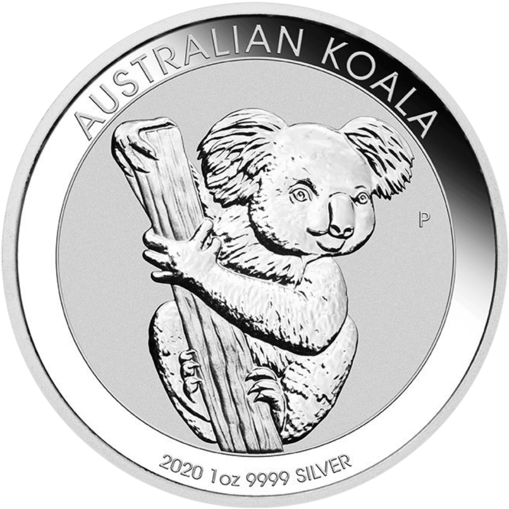 Zilveren Australian Koala munt 1 troy ounce