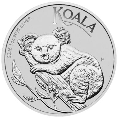 Zilveren Australian Koala munt 1 troy ounce