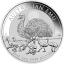 Zilveren Australische Emu munt 1 troy ounce 1