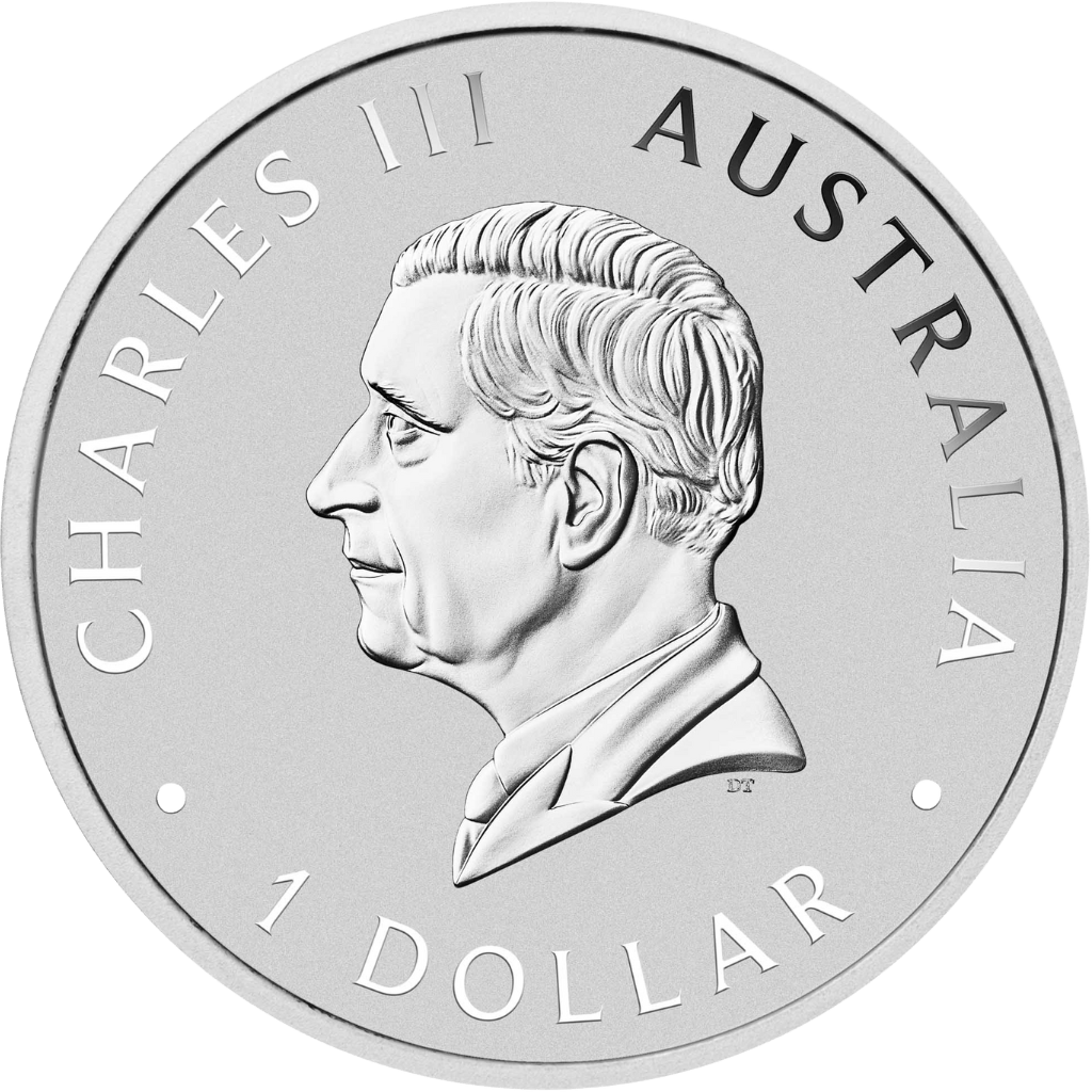 Zilveren Australische Emu munt 1 troy ounce