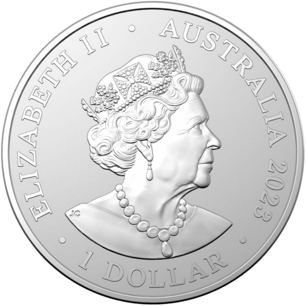 Zilveren Australian Box Jellyfish munt 1 troy ounce