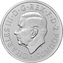 Zilveren Britannia munt 1 troy ounce CU 2