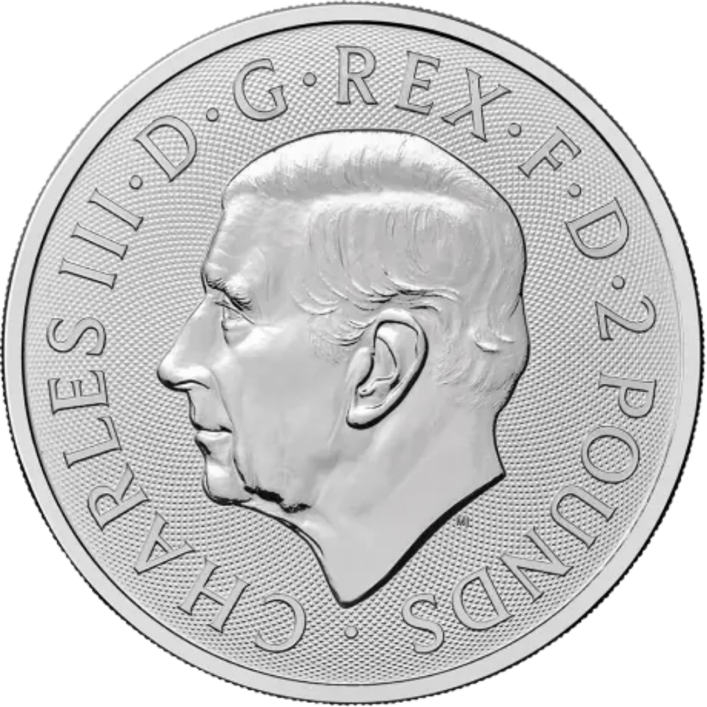 Zilveren Britannia munt 1 troy ounce