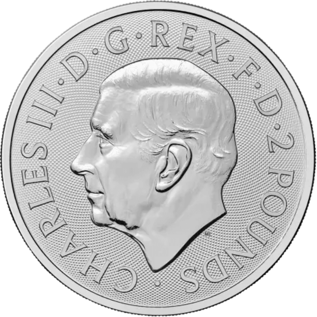 Zilveren Britannia munt 1 troy ounce