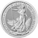 Zilveren Britannia munt 1/4 troy ounce 1