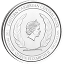 Zilveren Coat of Arms Antigua & Barbuda munt 1 troy ounce 2