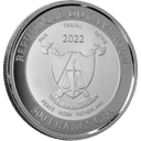 Zilveren Cameroon Mandrill munt 1 troy ounce 2