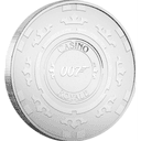 Zilveren Casino Royale munt 1 troy ounce 1