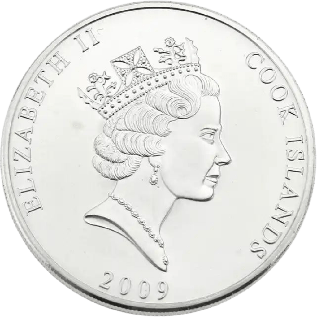 Zilveren Cook Islands Bounty munt 1 troy ounce