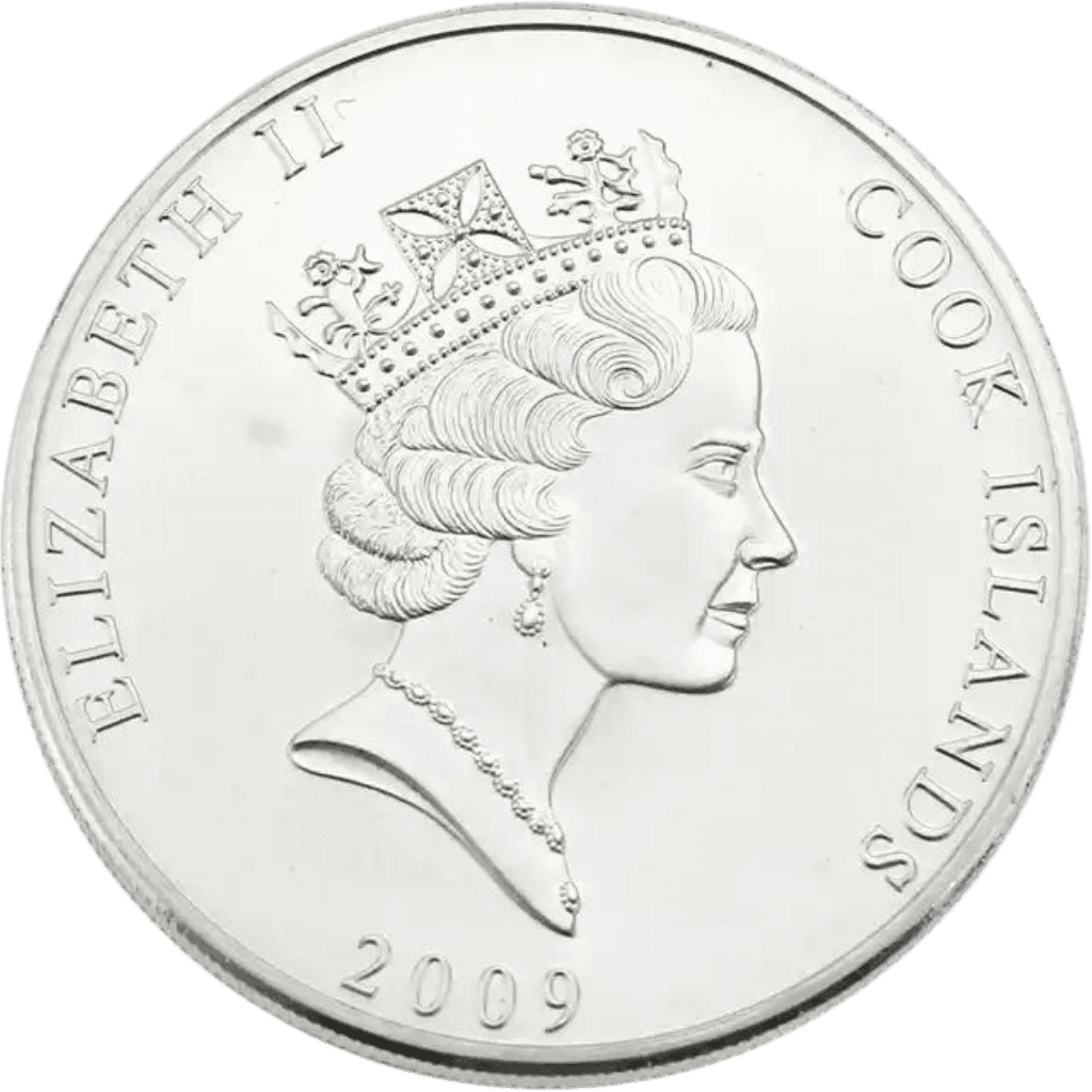 Zilveren Cook Islands Bounty munt 1 troy ounce