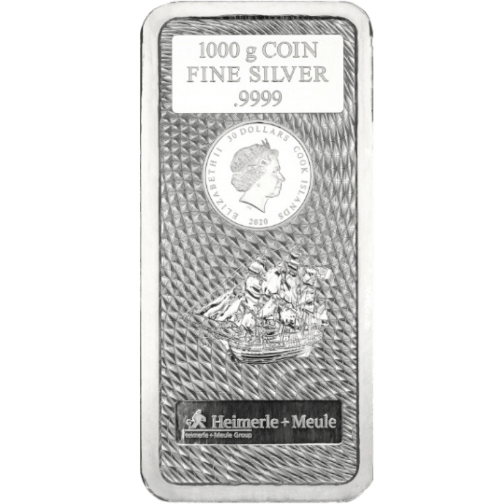 Zilveren muntbaar Cook Island 1 kilo