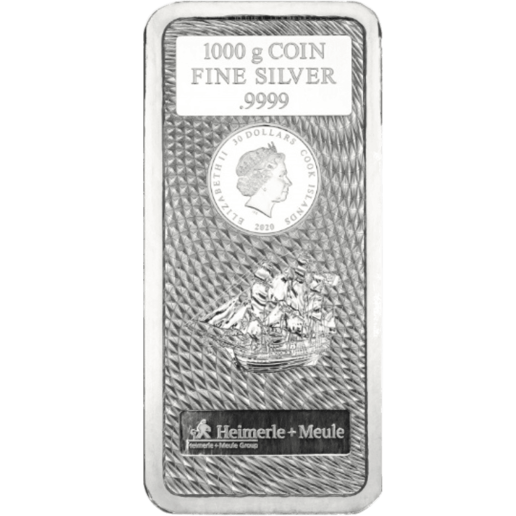 Zilveren muntbaar Cook Island 1 kilo