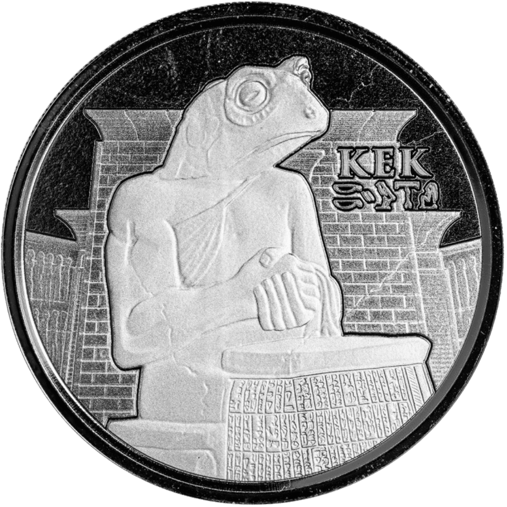 Zilveren Egyptian Relics Kek munt 1 troy ounce