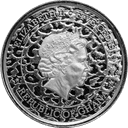 Zilveren Ghana Leopard munt 1 troy ounce 2