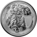Zilveren Gibraltar War Elephant munt 1 troy ounce 1
