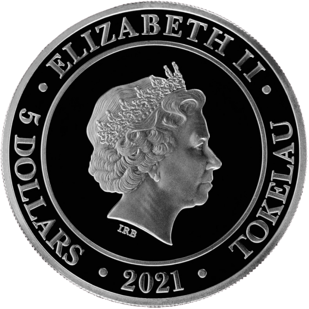 Zilveren Goddess of Europa munt 1 troy ounce