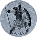 Zilveren Gods of Olympus Ares munt 1 troy ounce 1