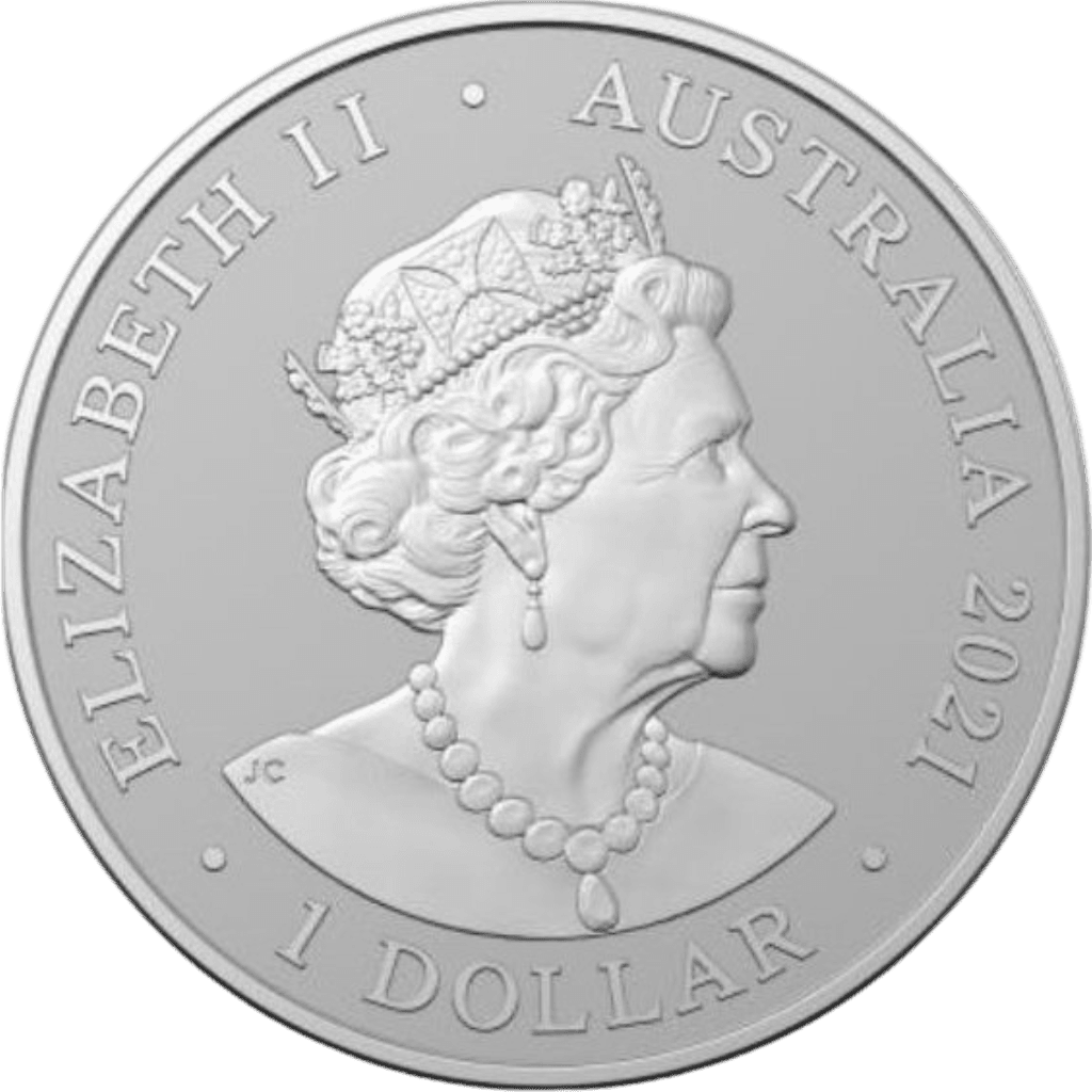 Zilveren Great White Shark munt 1 troy ounce