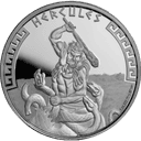 Zilveren Hercules munt 1 troy ounce 1