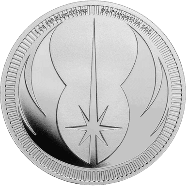 Zilveren Star Wars Jedi Order munt 1 troy ounce