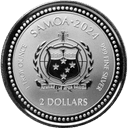 Zilveren Jesus the Creator munt 1 troy ounce 2