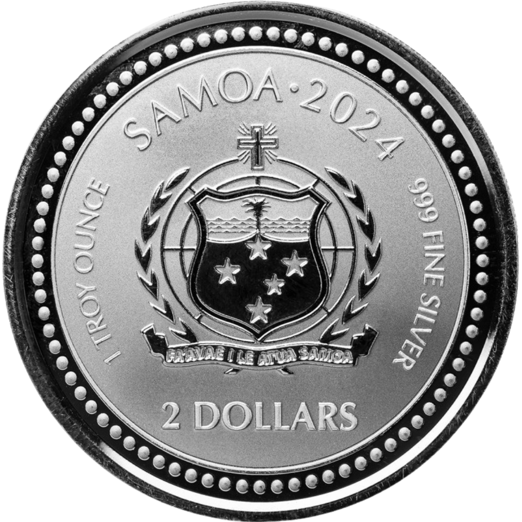 Zilveren Jesus the Creator munt 1 troy ounce