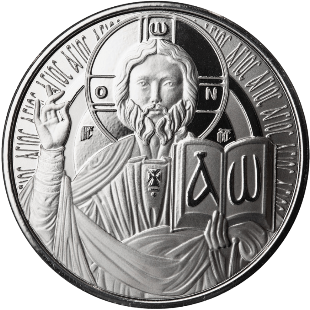 Zilveren Jesus the Teacher munt 1 troy ounce