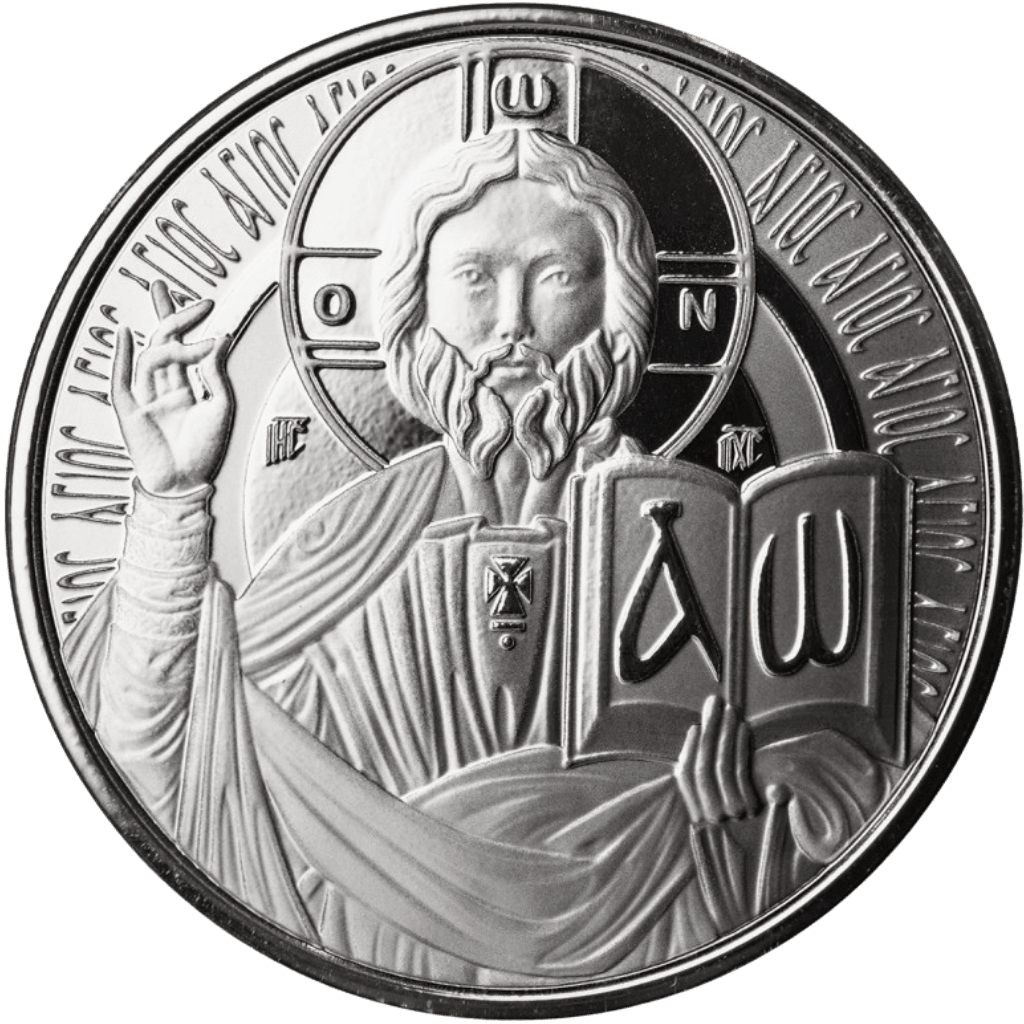 Zilveren Jesus the Teacher munt 1 troy ounce