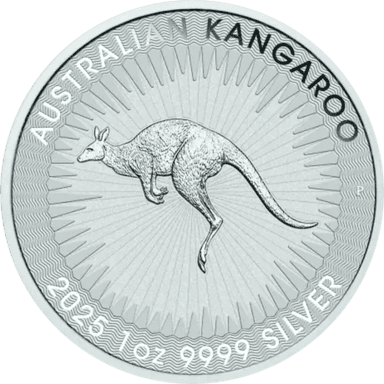 Zilveren Kangaroo munt 1 troy ounce CU