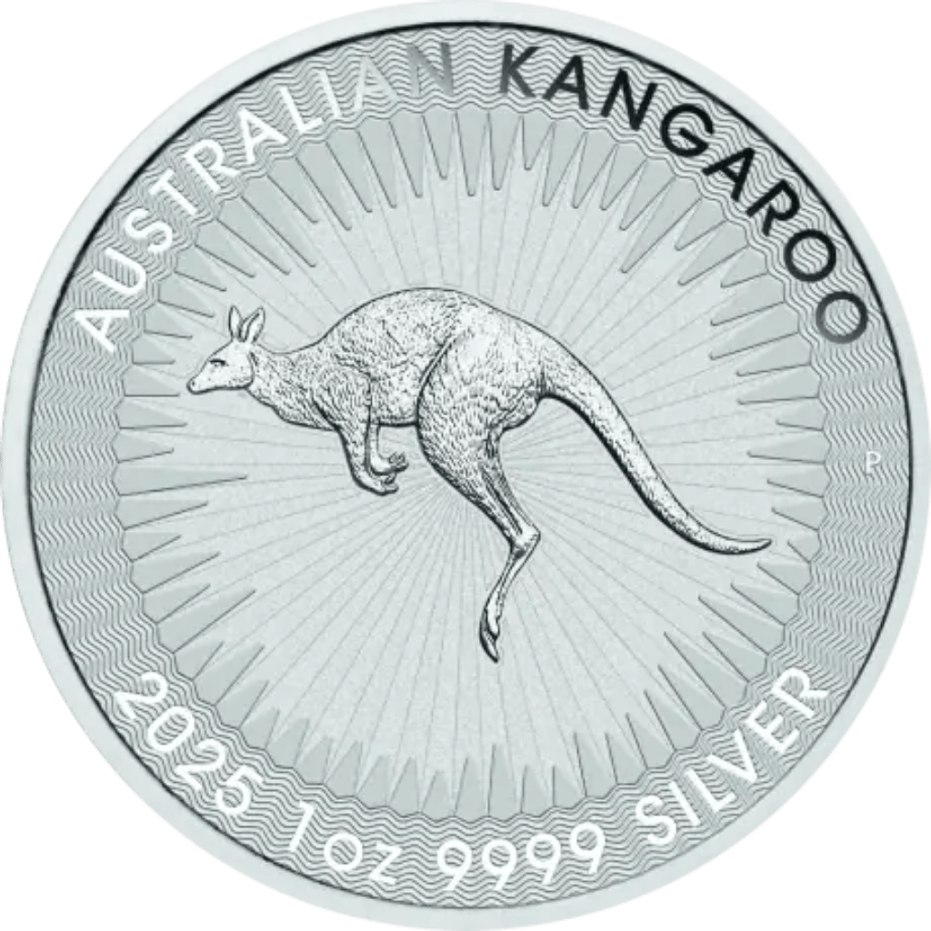 Zilveren Kangaroo munt 1 troy ounce CU