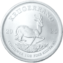 Monsterbox zilveren Krugerrand munt 1 troy ounce 2