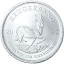 Zilveren Krugerrand munt 1 troy ounce CU 1