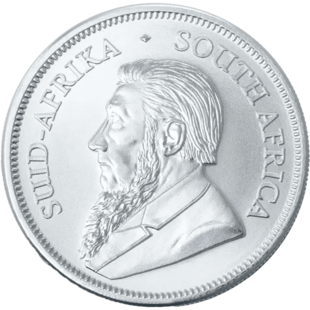 Zilveren Krugerrand munt 1 troy ounce