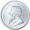 Zilveren Krugerrand munt 1 troy ounce CU 2