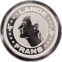 Zilveren Lange Frans munt 1 troy ounce - limited edition 1