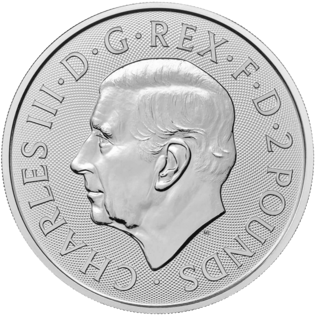 Zilveren The Lion and Eagle munt 1 troy ounce