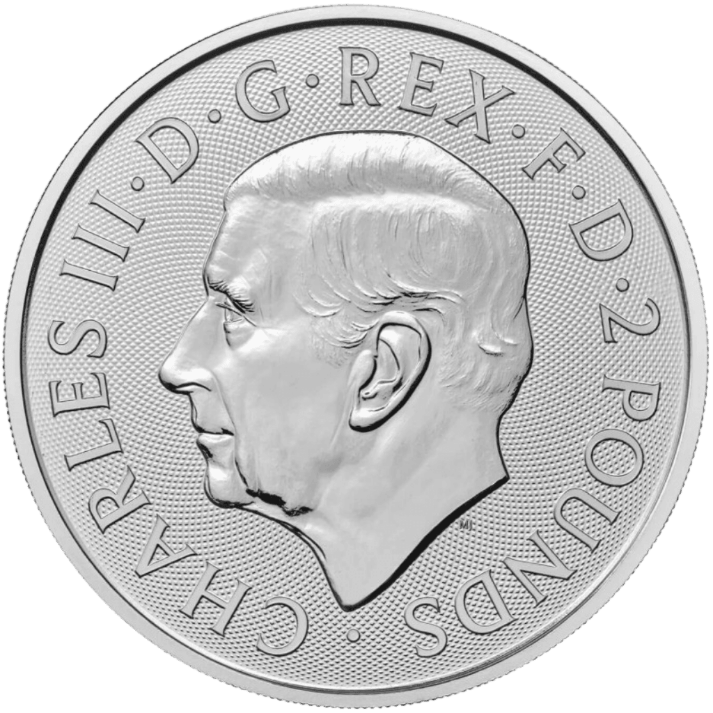 Zilveren The Lion and Eagle munt 1 troy ounce