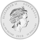 Zilveren Lunar munt 1 kilo 2