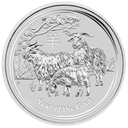 Zilveren Lunar munt 10 kilo 1