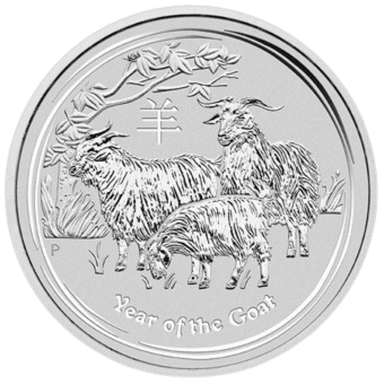 Zilveren Lunar munt 10 kilo