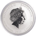 Zilveren Lunar munt 5 troy ounce 2