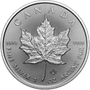 Monsterbox zilveren Maple Leaf munt 1 troy ounce 2