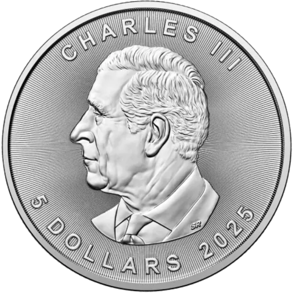 Zilveren Maple Leaf munt 1 troy ounce