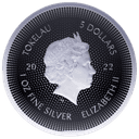 Zilveren Marilyn Monroe munt 1 troy ounce 2