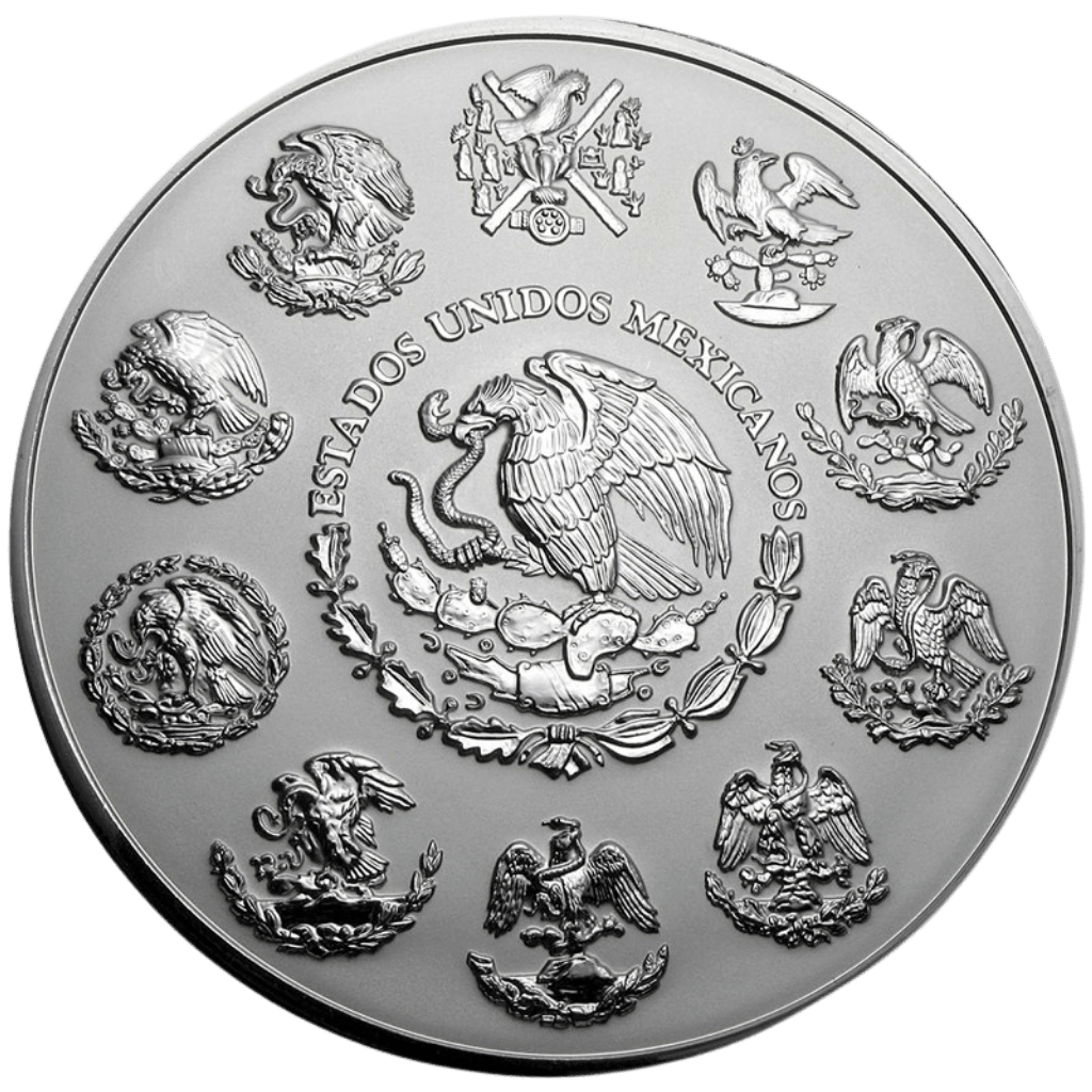 Zilveren Mexican Libertad munt 1 kilo