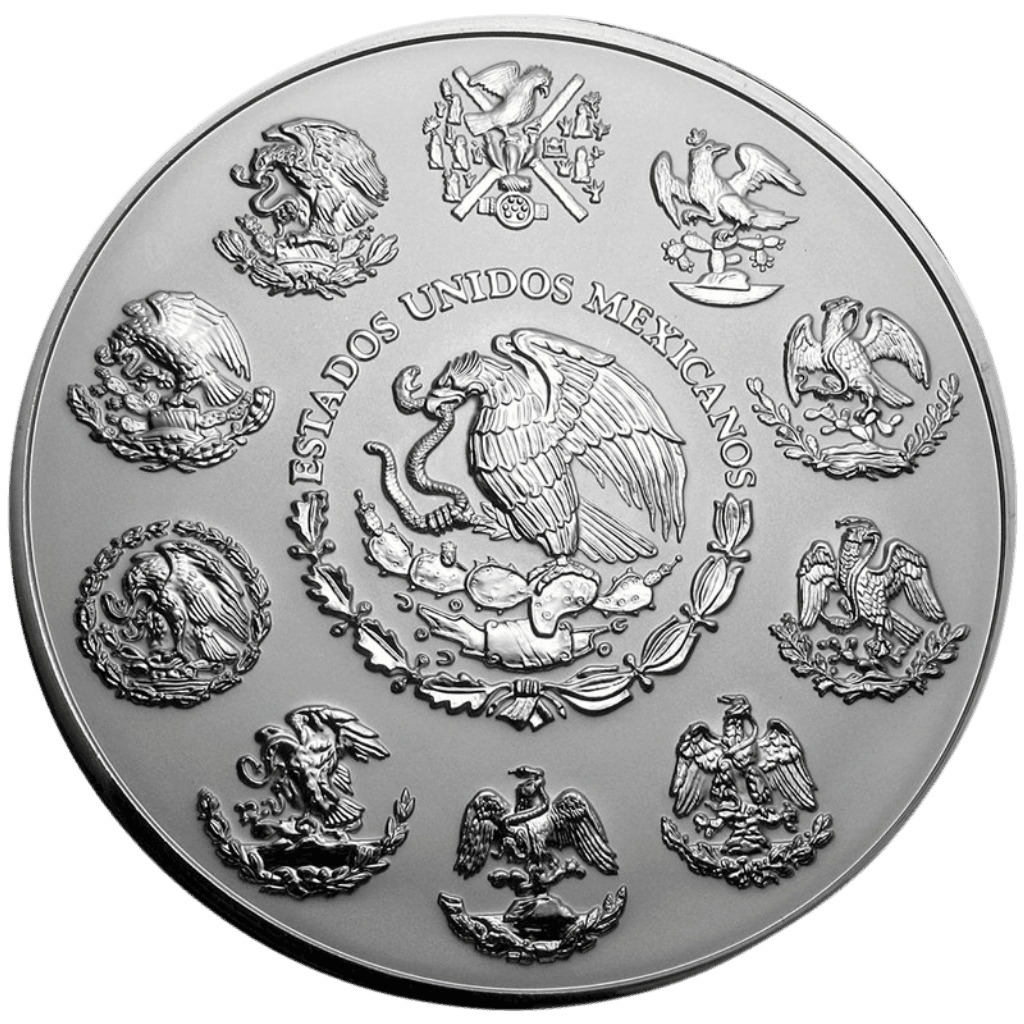 Zilveren Mexican Libertad munt 1 kilo