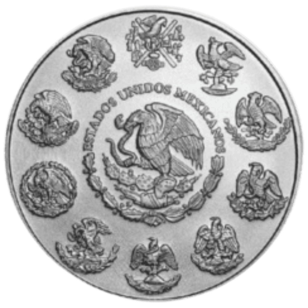 Zilveren Mexican Libertad munt 1 troy ounce