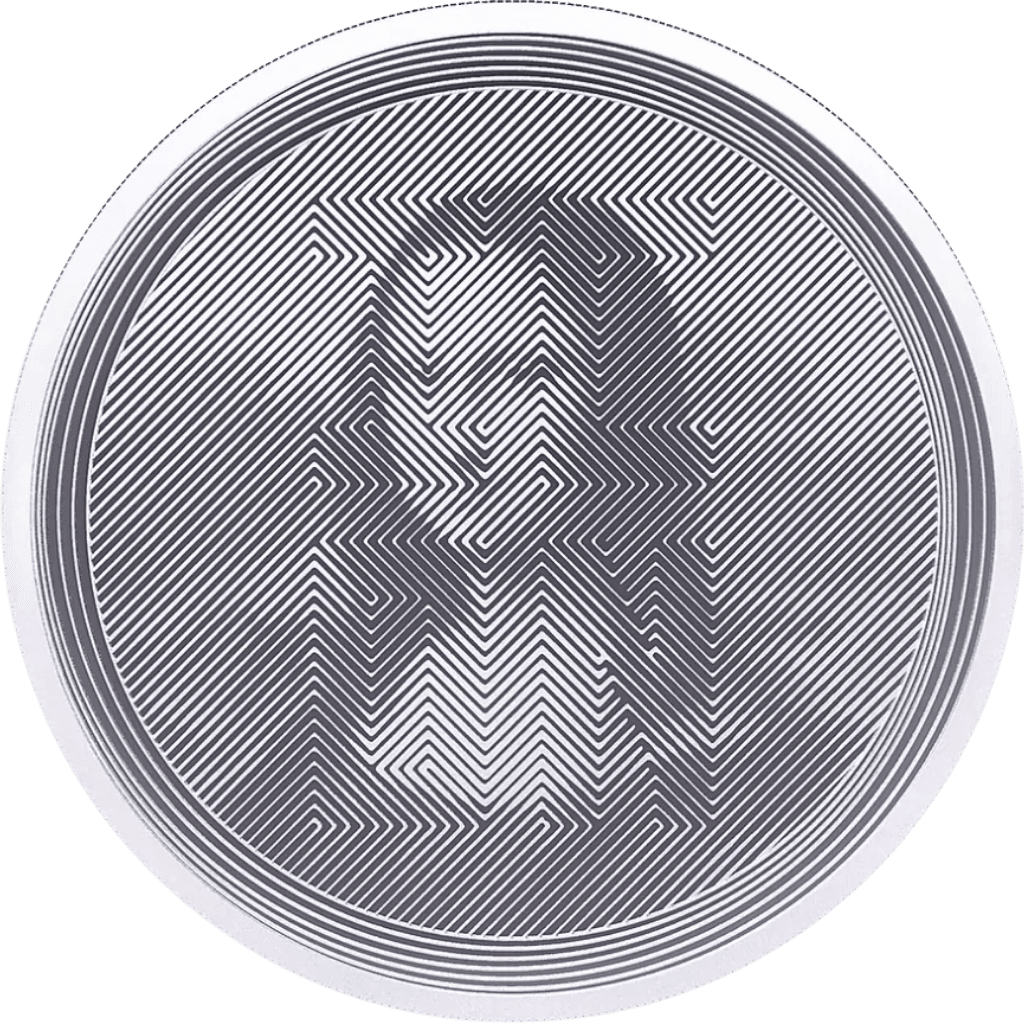 Zilveren Mona Lisa munt 1 troy ounce