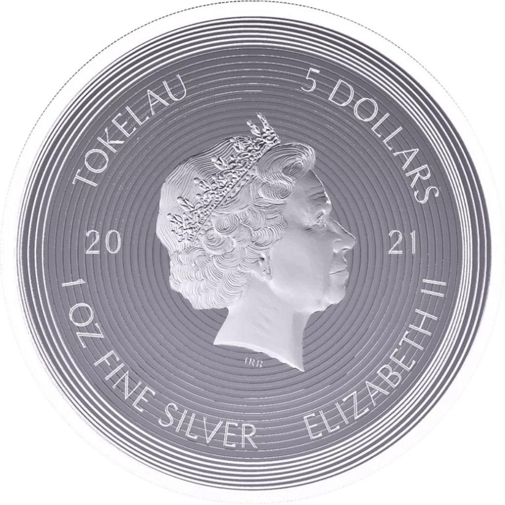 Zilveren Mona Lisa munt 1 troy ounce